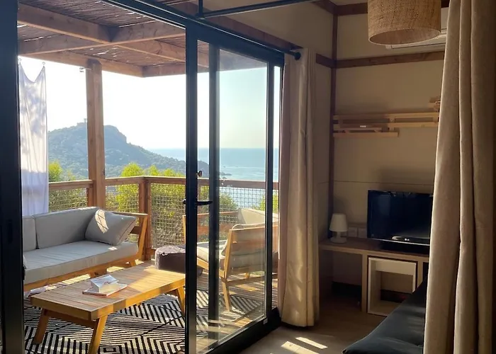 Vue Panoramique Terrasse بيت للعطل *